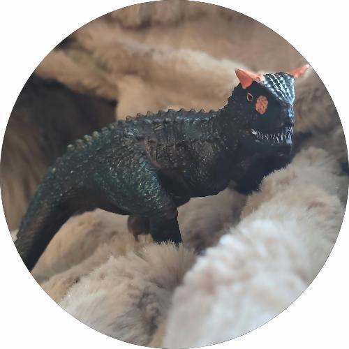 Dinosaur Button Magnet